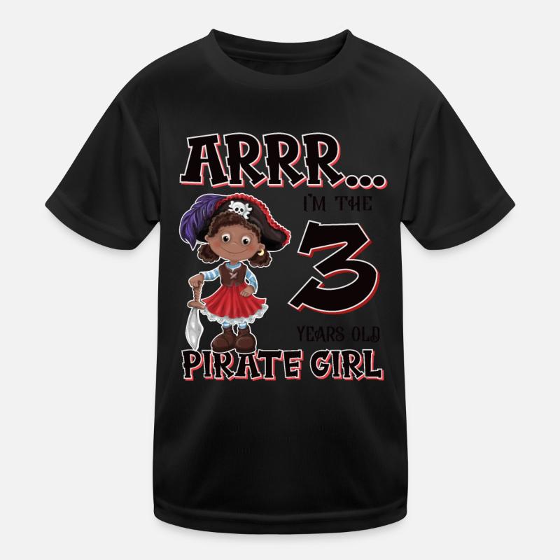 Pirate Boy 3 ans pirate 3ème anniversaire T-shirt sport Enfant