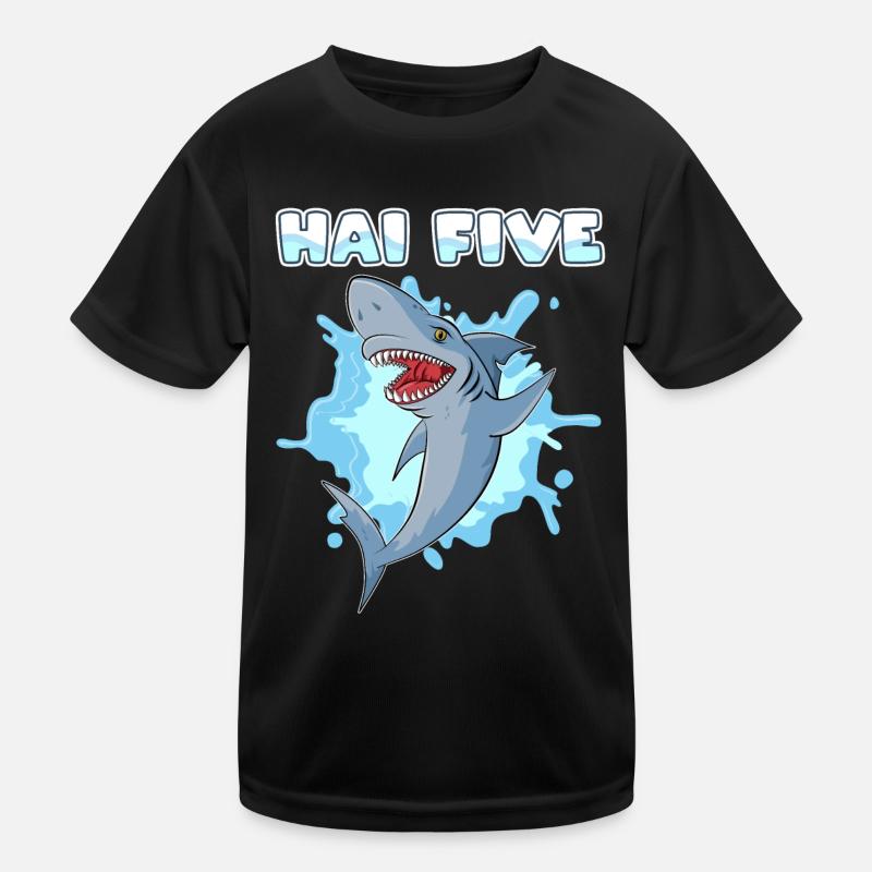 Requin Cinq Requin T-shirt sport Enfant