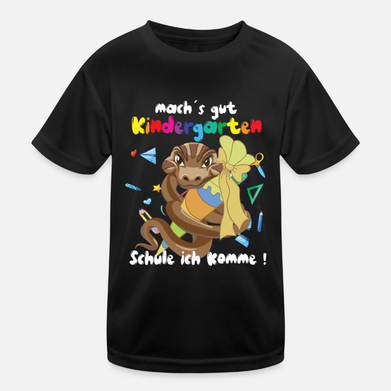 Kinder Einschulung 2022 Schule ich komme Kinder Funktions-T-Shirt