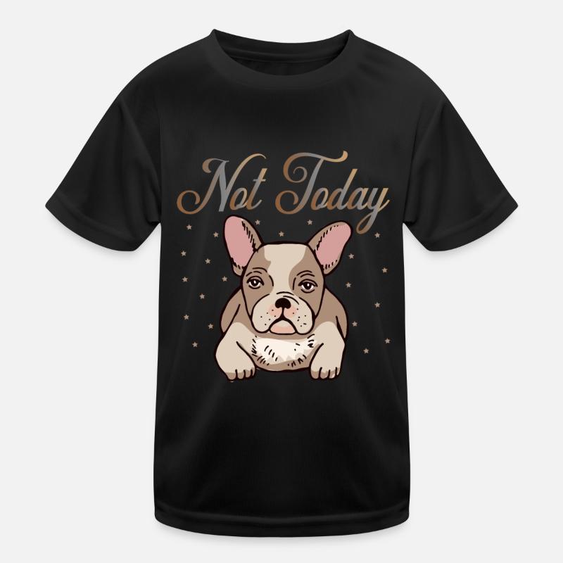 Not today - Kids Functional T-Shirt - black