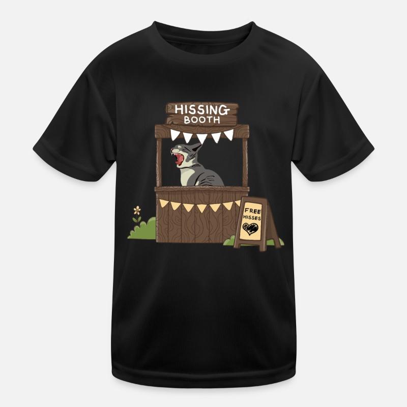 Free Hisses - Hissing Booth Kids Functional T-Shirt