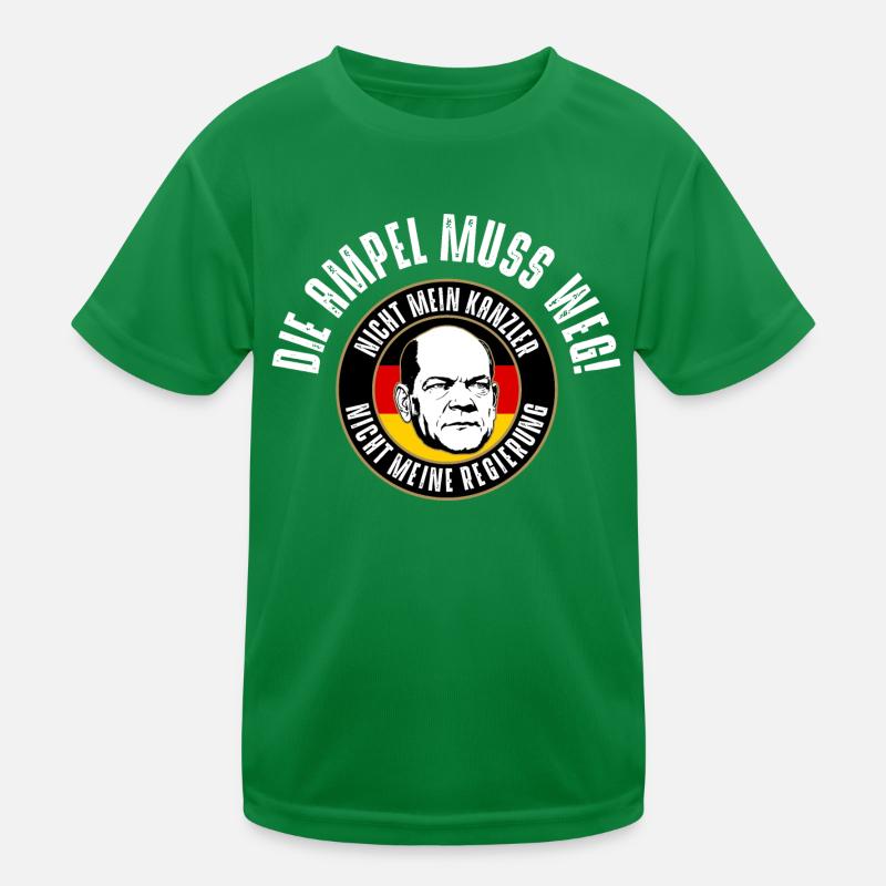 Die Ampel muss weg Kinder Funktions-T-Shirt