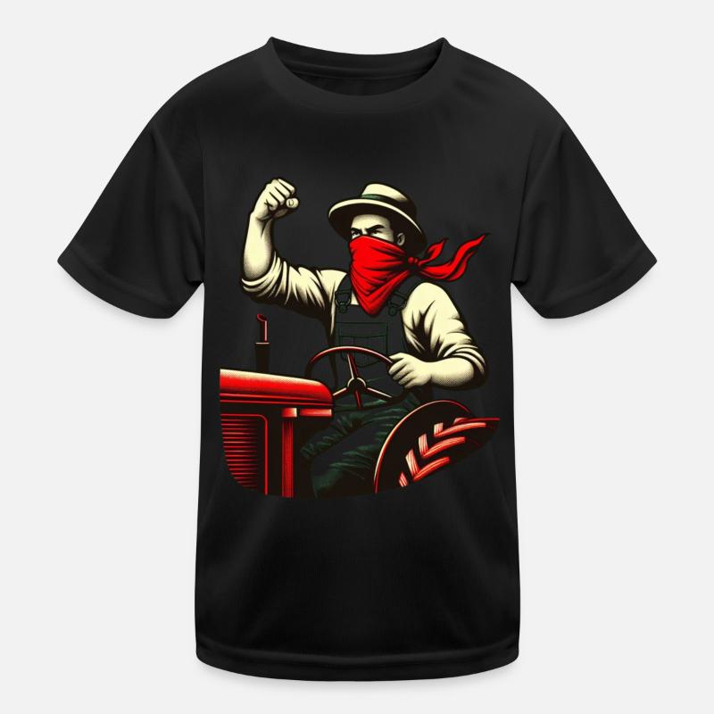 Rural Revolutionary Kids Functional T-Shirt