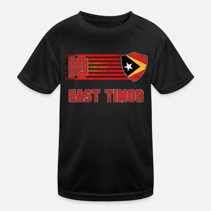 East Timor Kids Functional T-Shirt