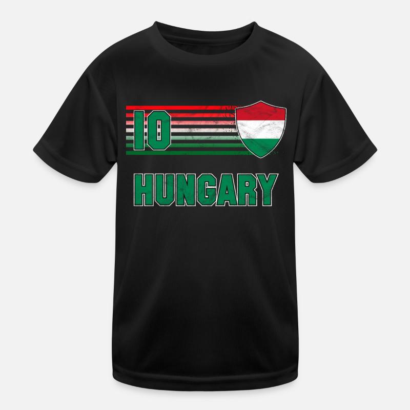 Ungarn Kinder Funktions-T-Shirt