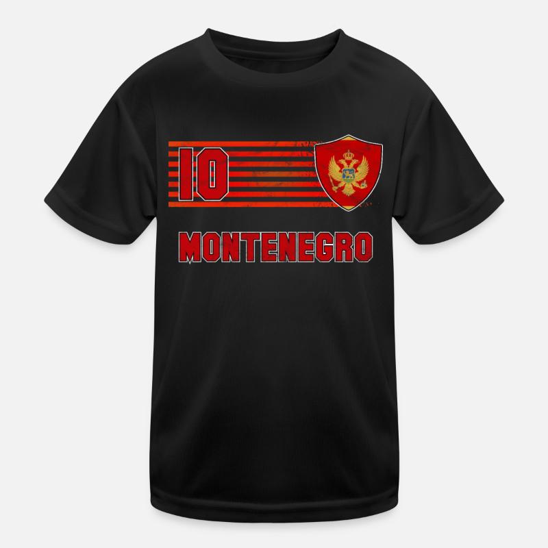 Montenegro Kids Functional T-Shirt