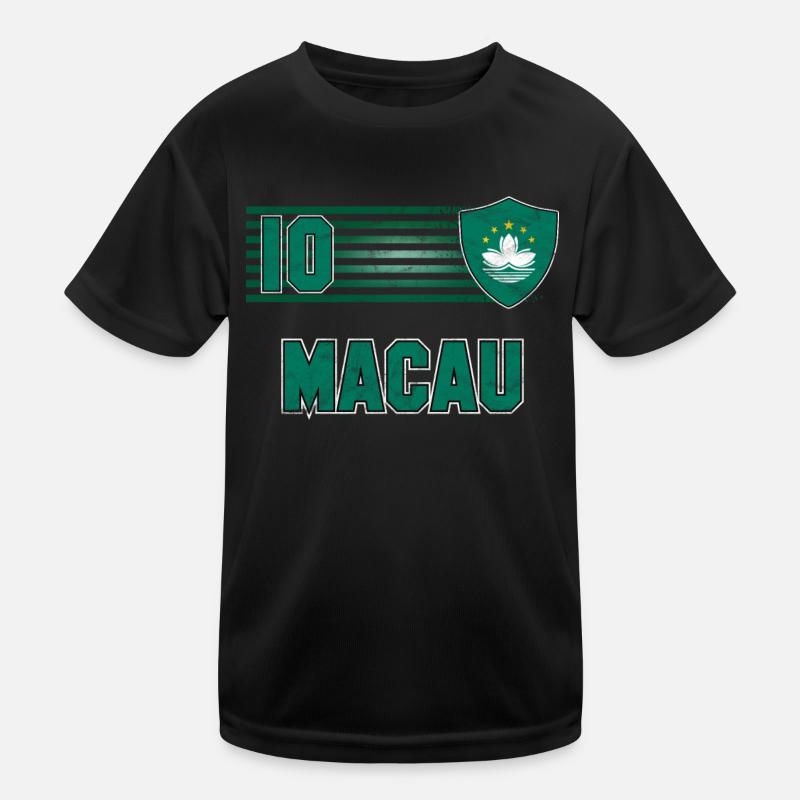 Macau Kinder Funktions-T-Shirt