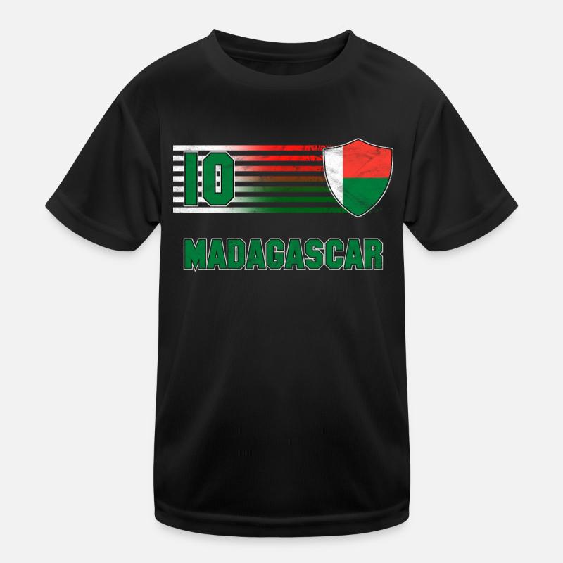 Madagaskar Kinder Funktions-T-Shirt