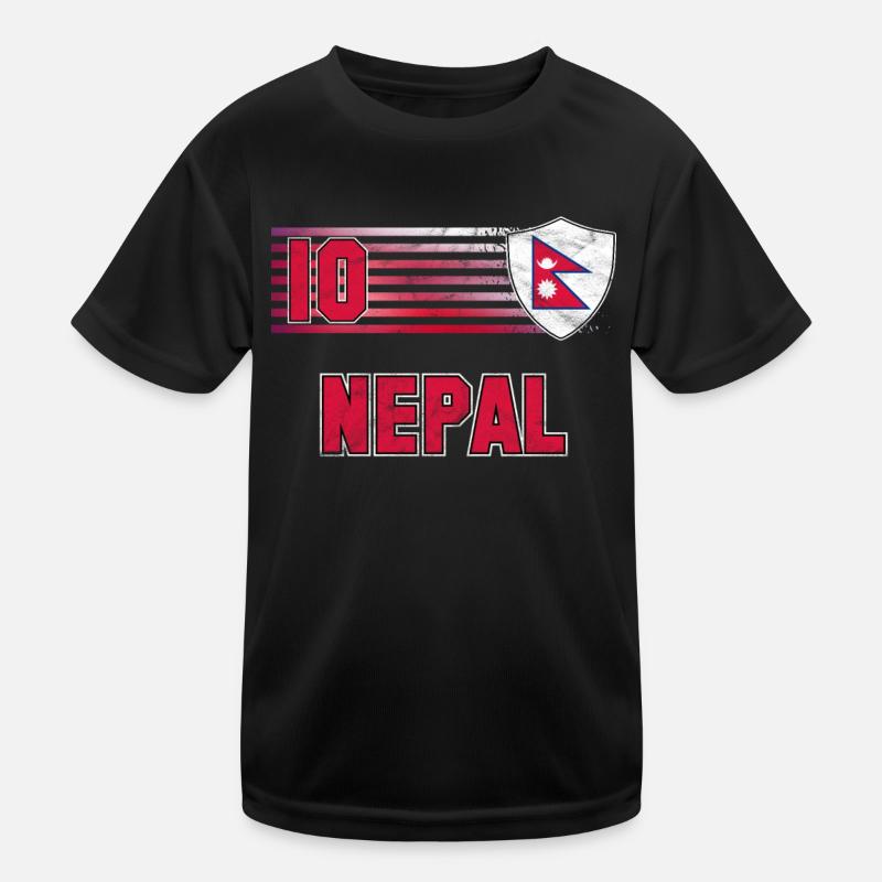 Nepal Kinder Funktions-T-Shirt