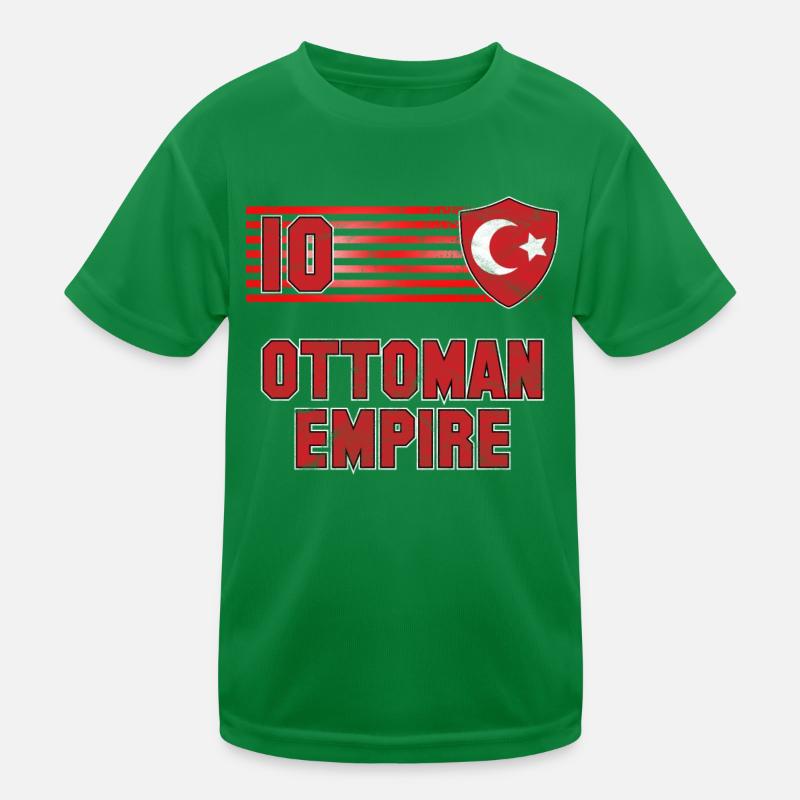 Osmanniske Rige Funktionsshirt til børn