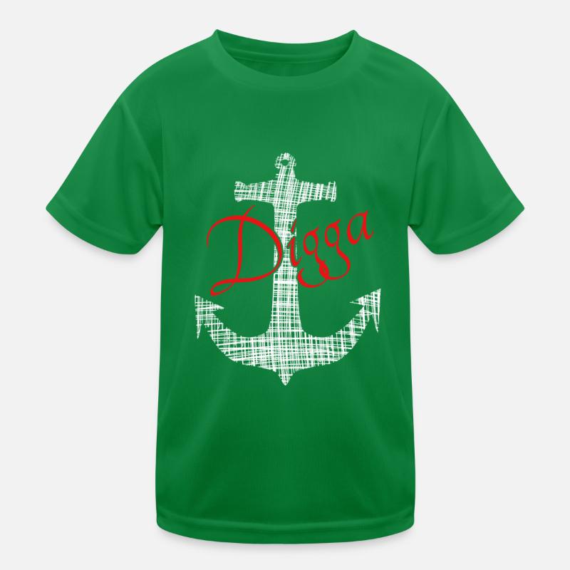 Anker Digga Kinder Funktions-T-Shirt