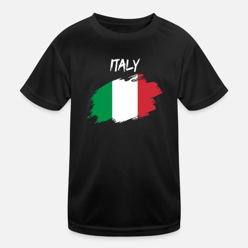 Drapeau italien drapeau italien T-shirt sport Enfant