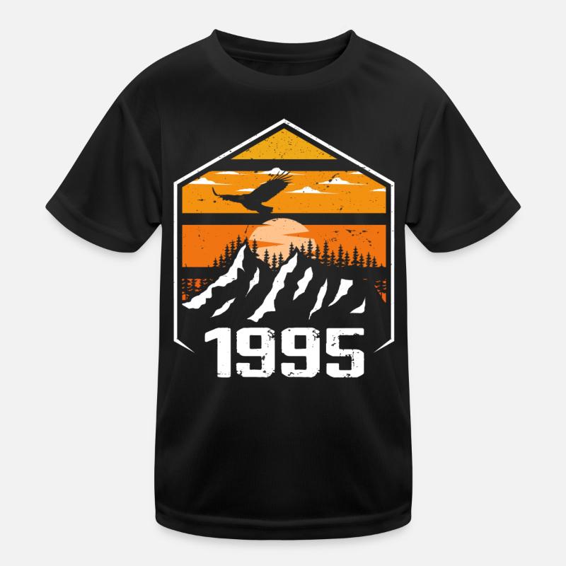 Anniversary 1995 Vintage 1995 Made in 1995 Kids Functional T-Shirt