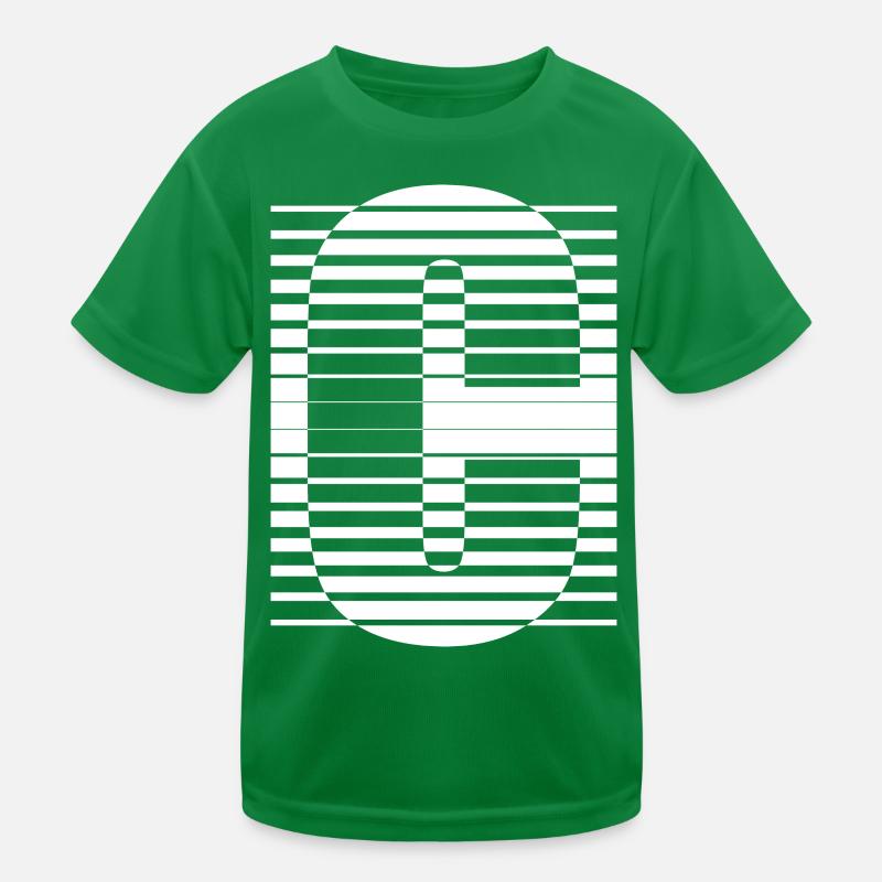 LETTER C Kids Functional T-Shirt