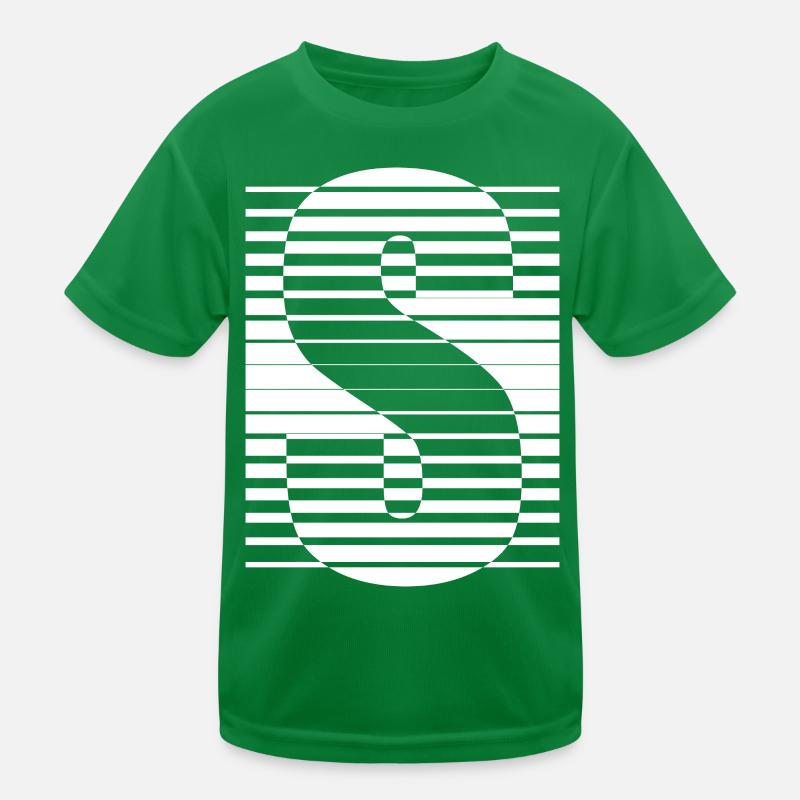INITIAL S Kids Functional T-Shirt
