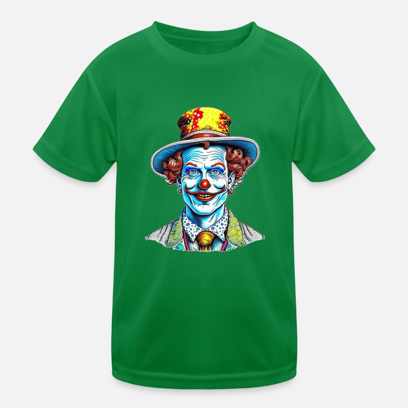 Joker Art Kinder Funktions-T-Shirt