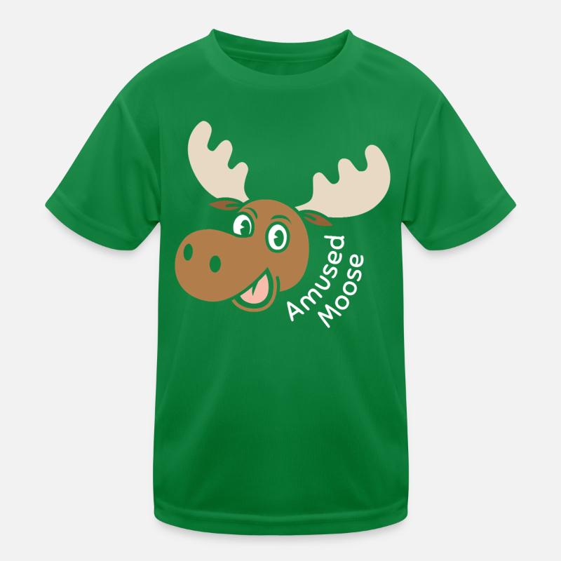 Amused Moose Kids Functional T-Shirt