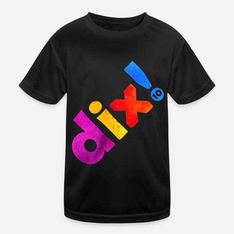 DIX 10 ANS 10E ANNIVERSAIRE T-shirt sport Enfant