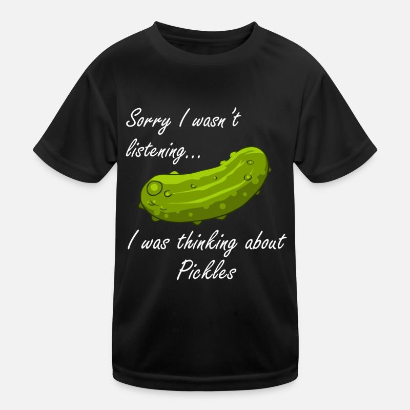 Penser aux corniches Concombre fermenté T-shirt sport Enfant