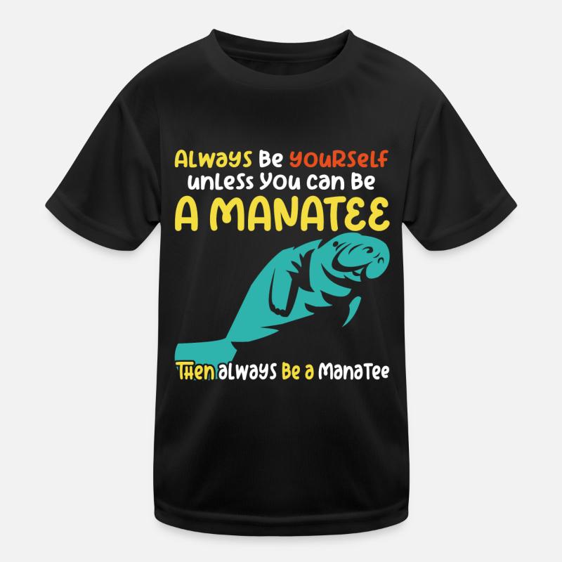 Ich liebe Manatees, Dugongs Kinder Funktions-T-Shirt