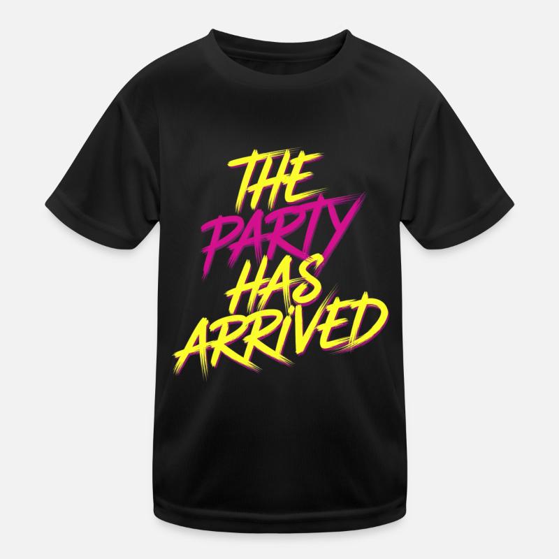 The Party Has Arrived 17 Kinder Funktions-T-Shirt