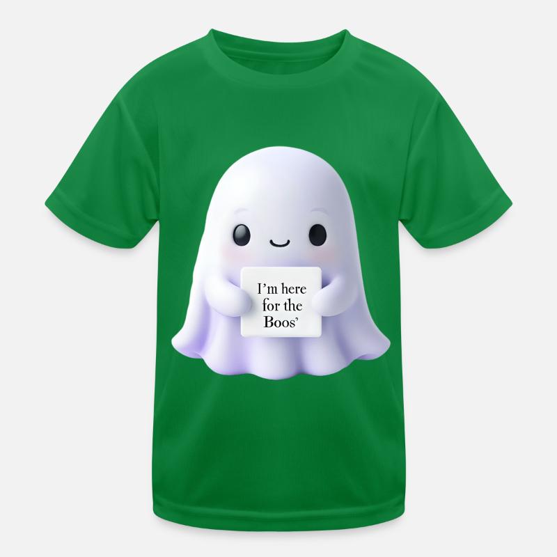 Halloween Spruch Geist Geschenkidee Kinder Funktions-T-Shirt