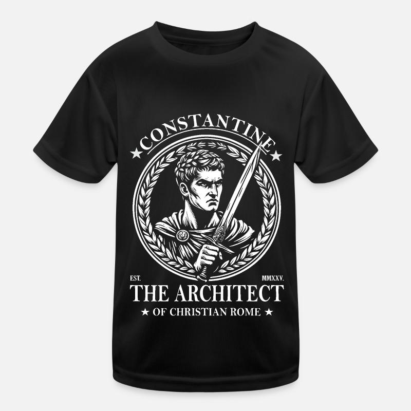 Constantin – L’architecte de la Rome chrétienne T-shirt sport Enfant