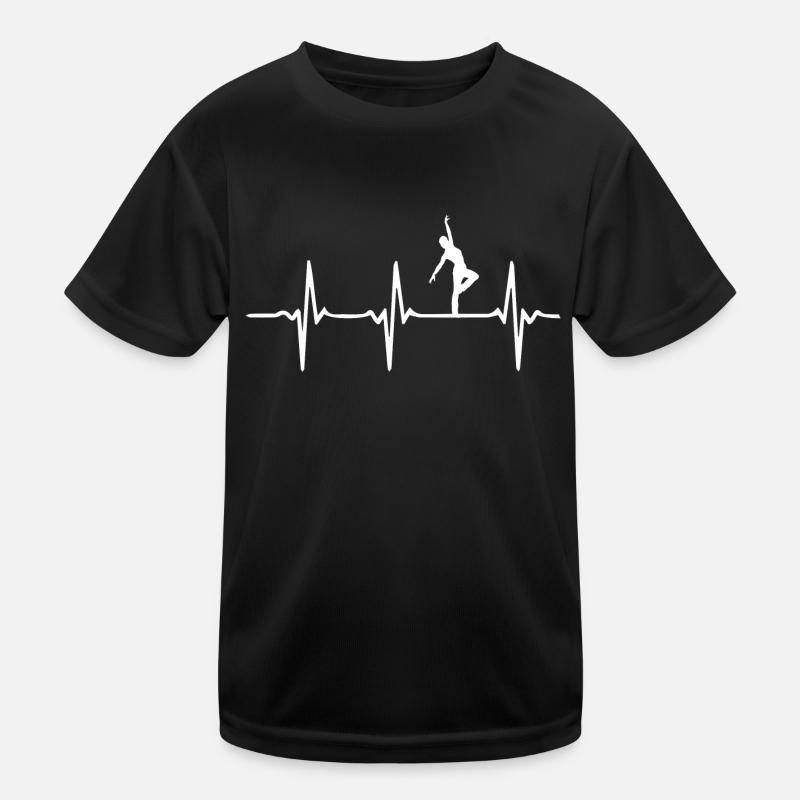 Tanz Herzschlag Tänzer Cooles Geschenk Kinder Funktions-T-Shirt