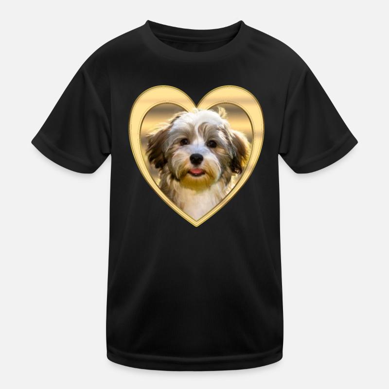 Havanese - Havanese Dog - Heart Kids Functional T-Shirt