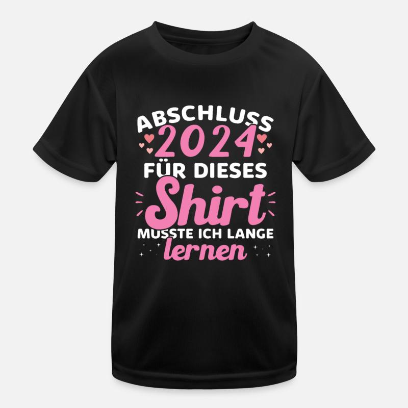 Graduation 2024 Graduation from secondary school Kids Functional T-Shirt