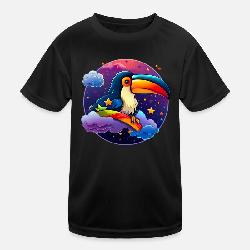 Toucan dans la mer des étoiles T-shirt sport Enfant