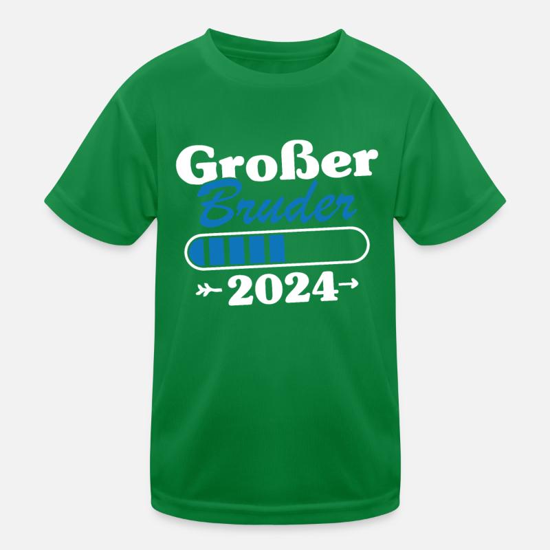 Großer Bruder Loading 2024 Kinder Funktions-T-Shirt