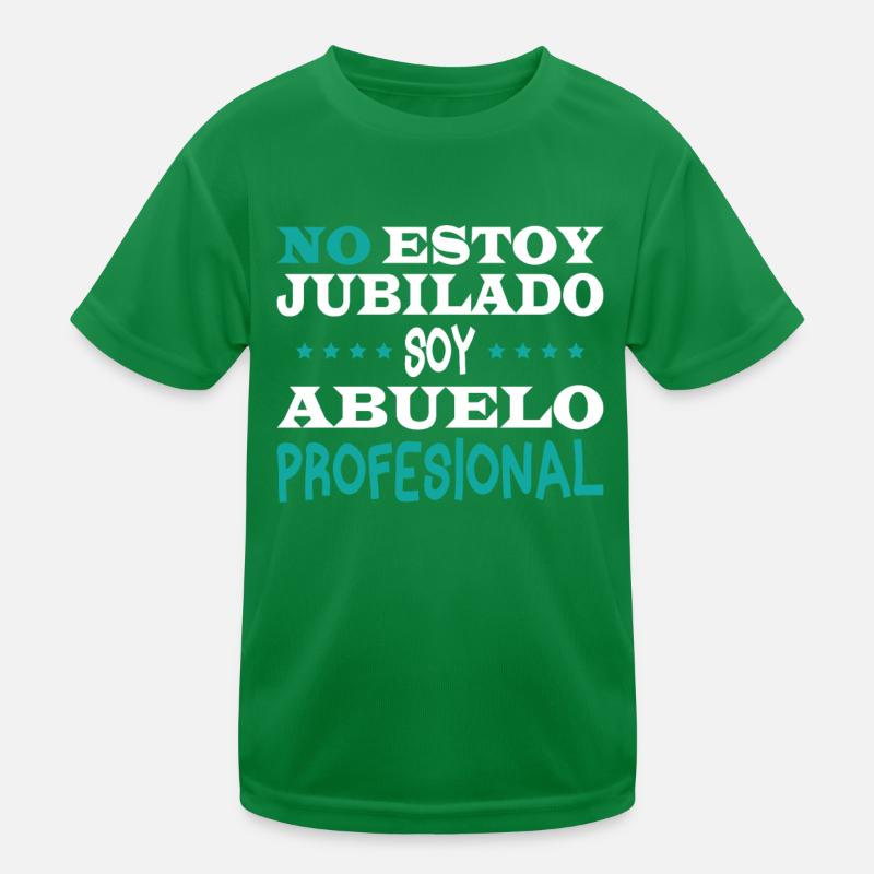 Ich bin nicht im Ruhestand, ich bin ein berufstätiger Großvater Kinder Funktions-T-Shirt