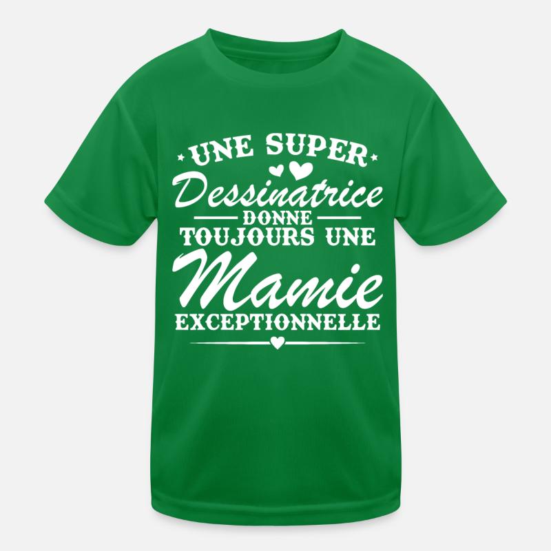 Dessinatrice donne toujours mamie exceptionnelle T-shirt sport Enfant