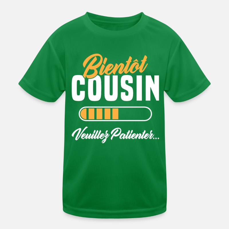 Soon Cousin please wait Kids Functional T-Shirt