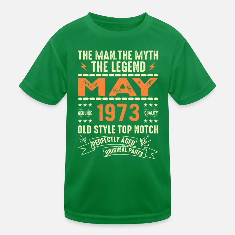Anniversaire Mai 1973 - Mai 1973 T-shirt sport Enfant