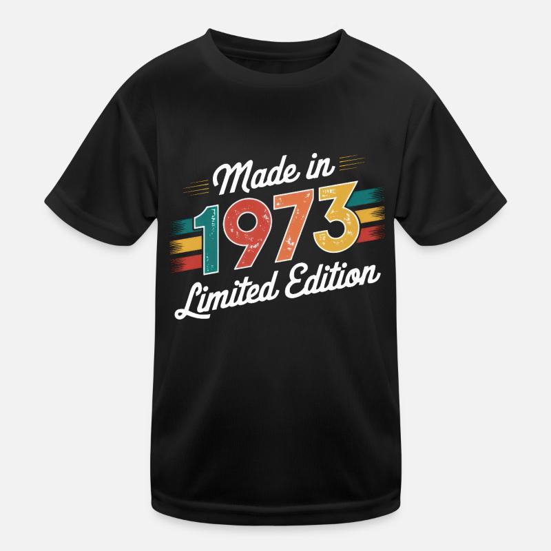 Fabriqué en 1973 Edition Limitée - 52ème Anniversaire T-shirt sport Enfant