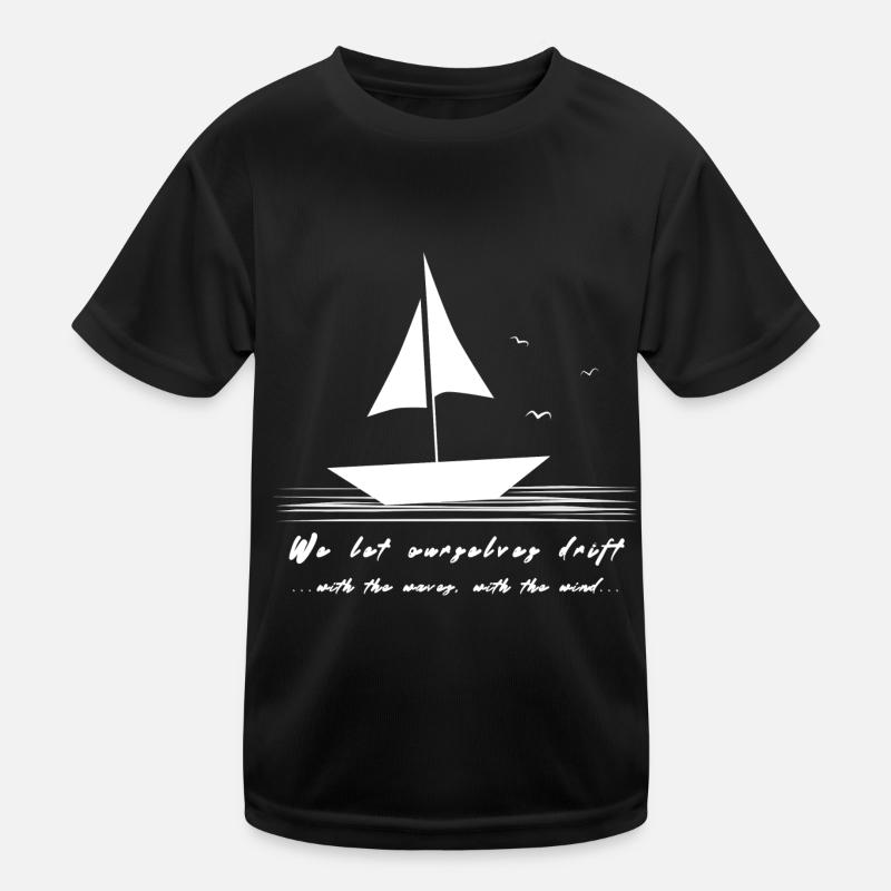 Voilier dérive T-shirt sport Enfant