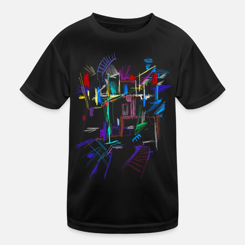 Architektur Muster Kinder Funktions-T-Shirt