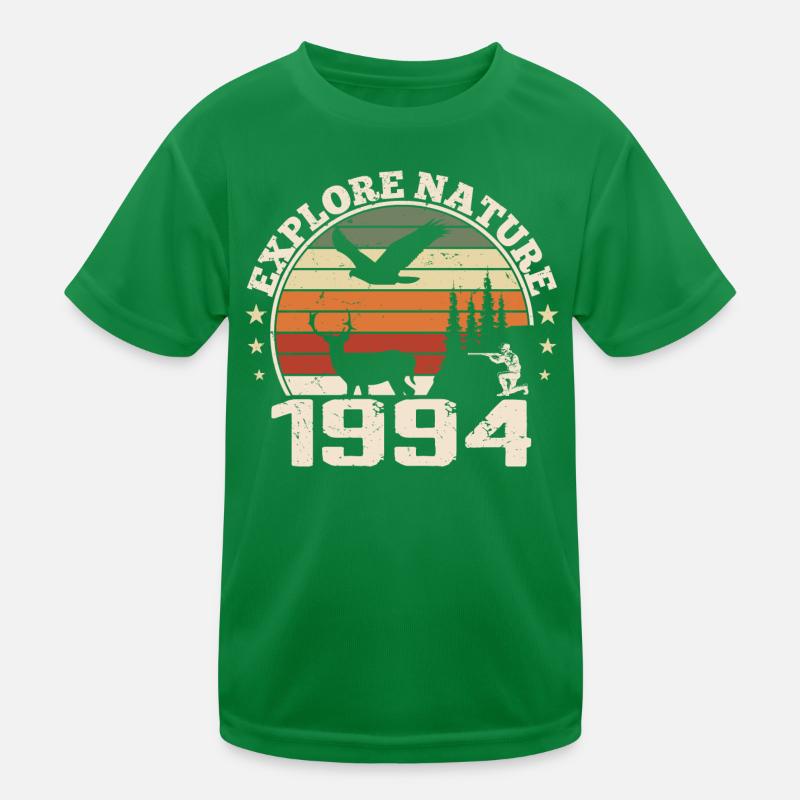 1994 Classic Hunter Anniversary Gift 1994 Kids Functional T-Shirt