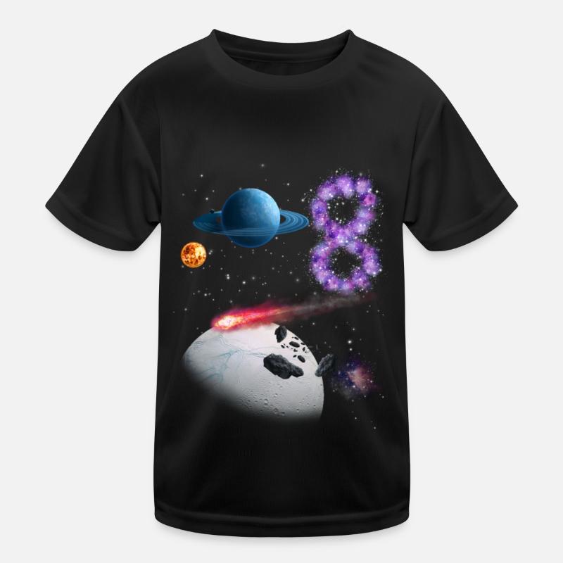 8. Geburtstag Kinder Funktions-T-Shirt