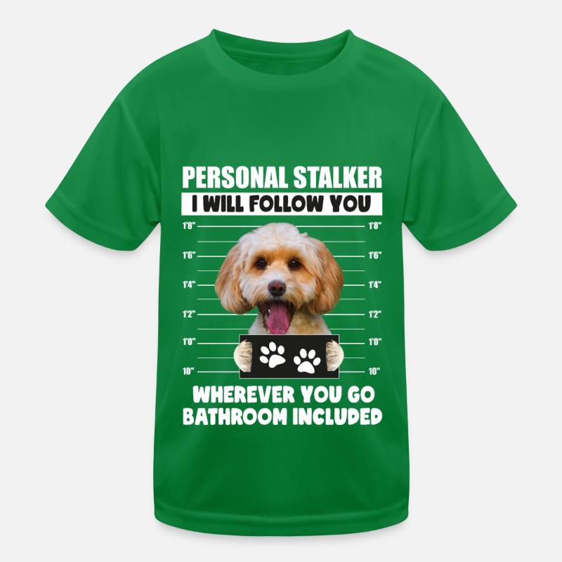 Personal Stalker Dog, Cockapoo, Puppy Lover gift T-shirt sport Enfant