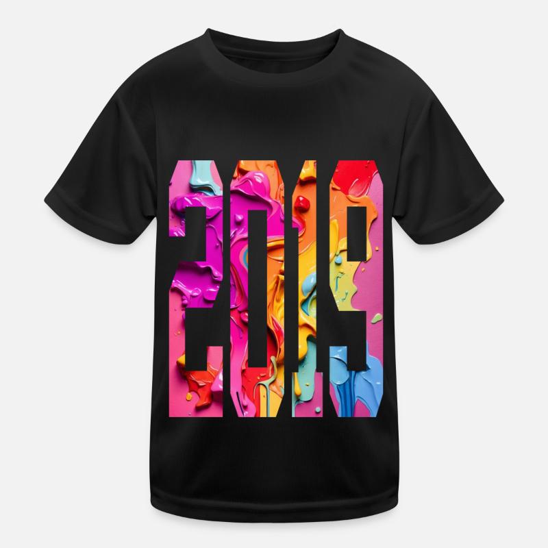 BUNT 7. GEBURTSTAG 2019 Kinder Funktions-T-Shirt