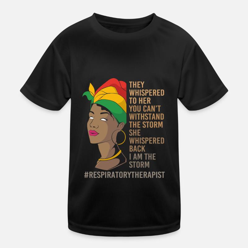 Breathing Breathing Respiratory Therapist Oxygen Kids Functional T-Shirt