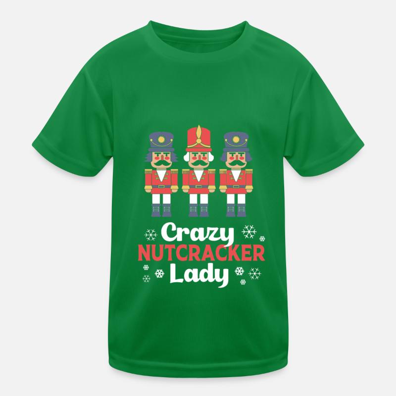 Christmas Nutcracker Woman Kids Functional T-Shirt