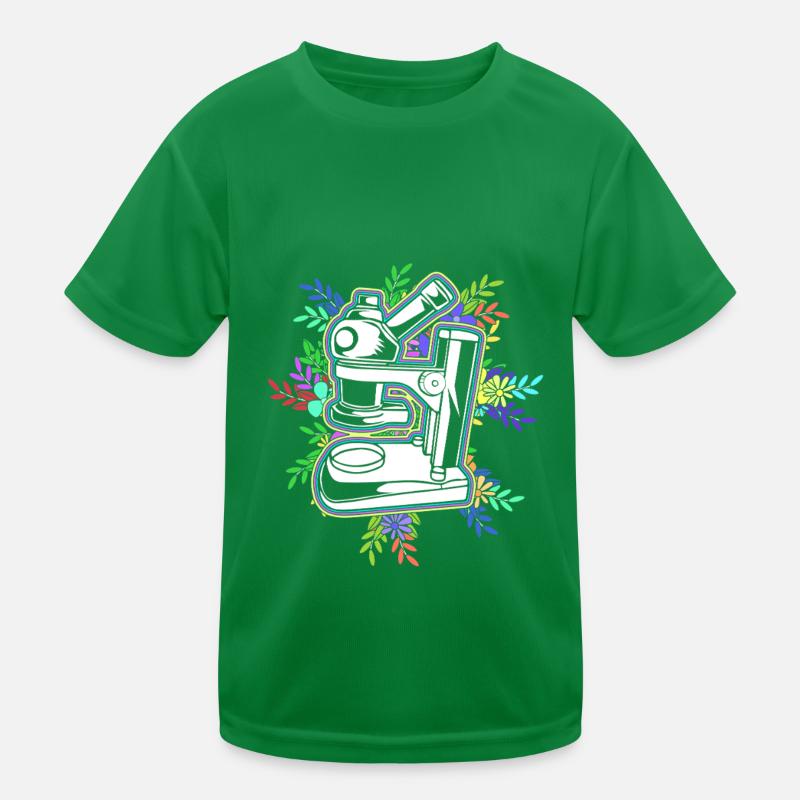 Laboratory Bio Chemistry Microscope Laboratory Kids Functional T-Shirt