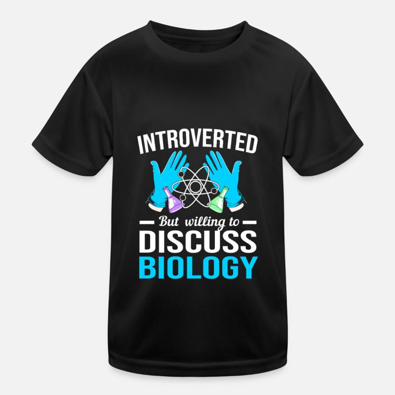 Molecule Structural Formula Kids Functional T-Shirt