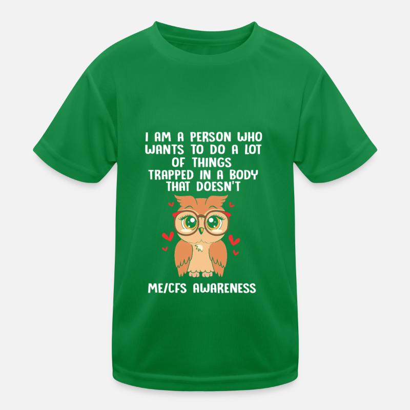 ME CFS Kids Functional T-Shirt