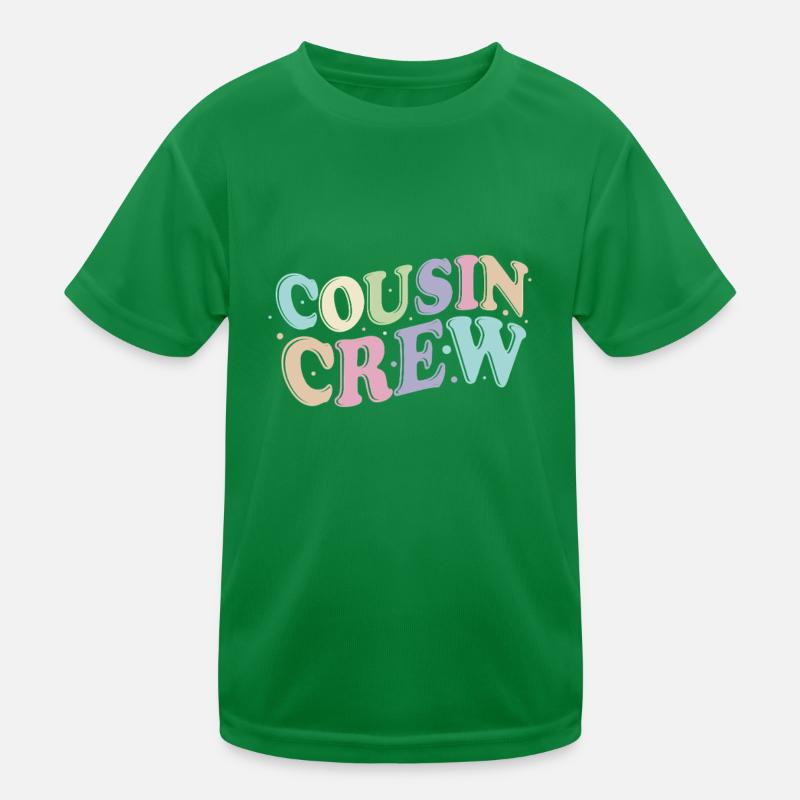 Cousin Crew Kinder Funktions-T-Shirt