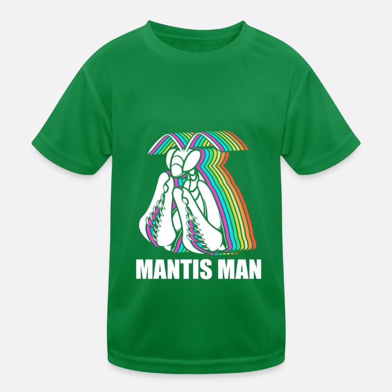 Gottesanbeter Gottesanbeterin Mantis Kinder Funktions-T-Shirt